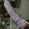 2-Piece Set (1 Left-Handed + 1 Right-Handed) Loose-Fit Sun Protection Arm Sleeves for Men and Women, Summer Ice Silk