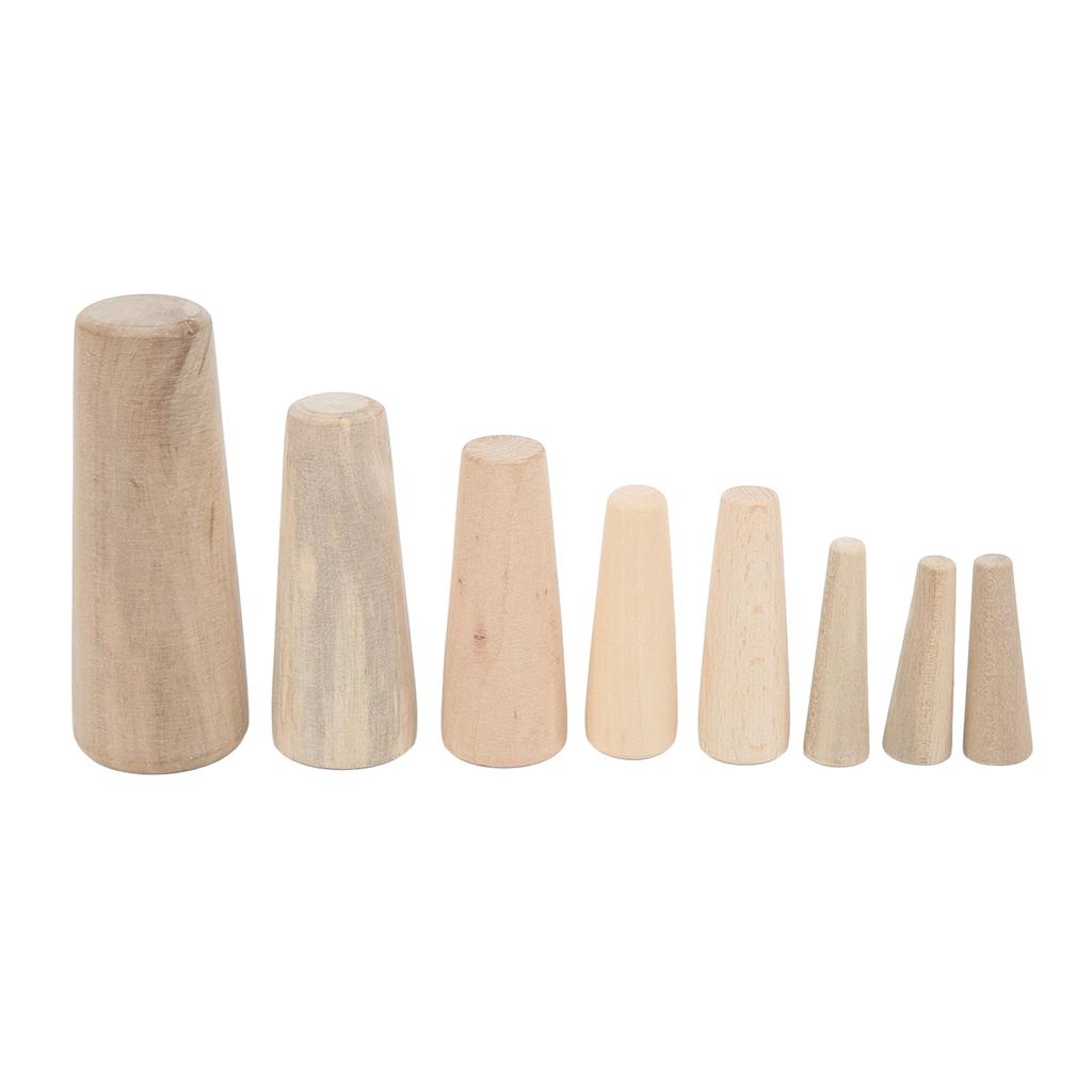 Marine Tapered Thru Hull Emergency Soft Wood Plugs Drain Plug for Boat Yacht Conical Soft Wood Plugs Boat Soft Wood Plugs