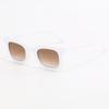 Cycling 2024 Fashion Square Small Frame Sun Glasses Personalized Street Photo Glasses INS Simple Style Sunglasses Female
