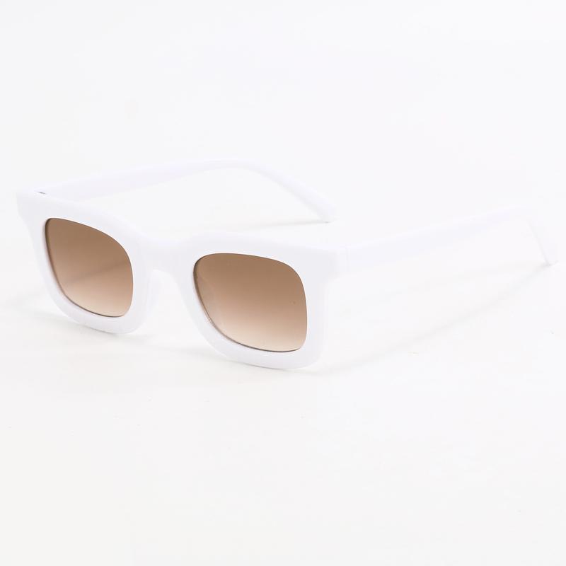 Cycling 2024 Fashion Square Small Frame Sun Glasses Personalized Street Photo Glasses INS Simple Style Sunglasses Female