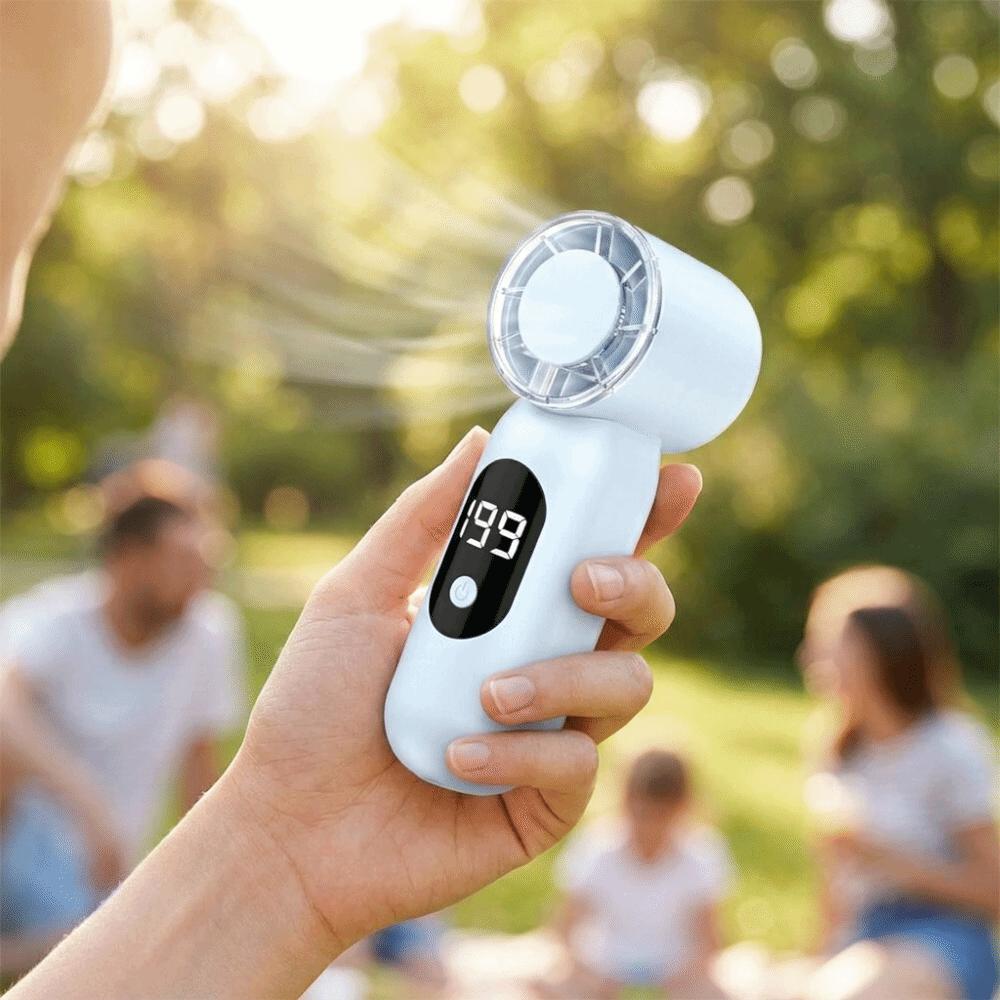 USB Charging Port Portable High-Speed Turbo Fan for 5V/1A 400mAh Daily Use