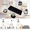 Silicone Tray for Bathroom Countertops Hand Sanitizer Shampoo Storage Tray Jewelry Display Tray for Decorative Storage
