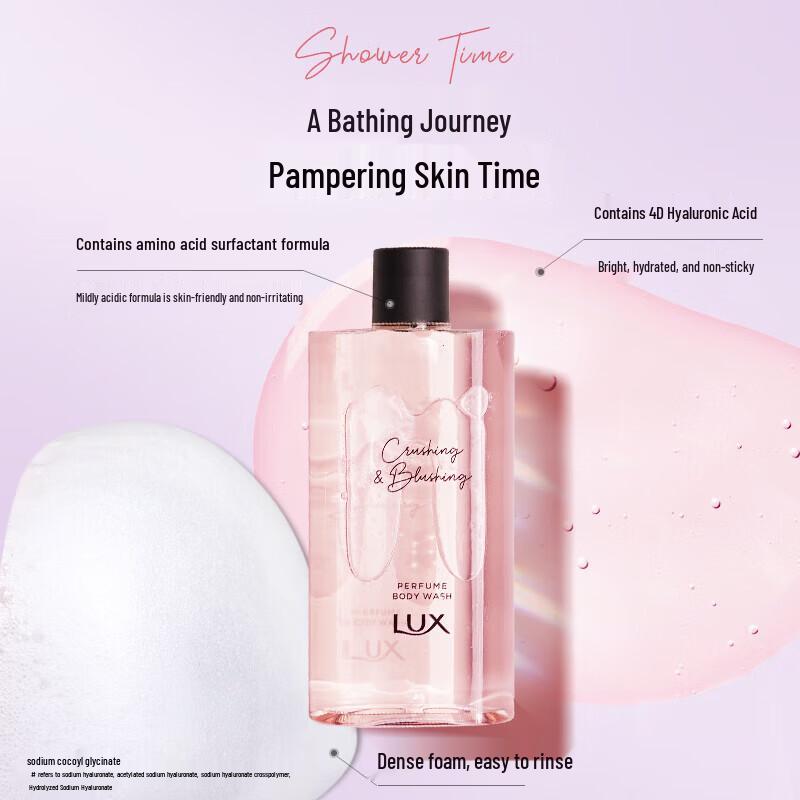 

LUX Paper Strips Secret Memory Fragrance Shower Gel 380g