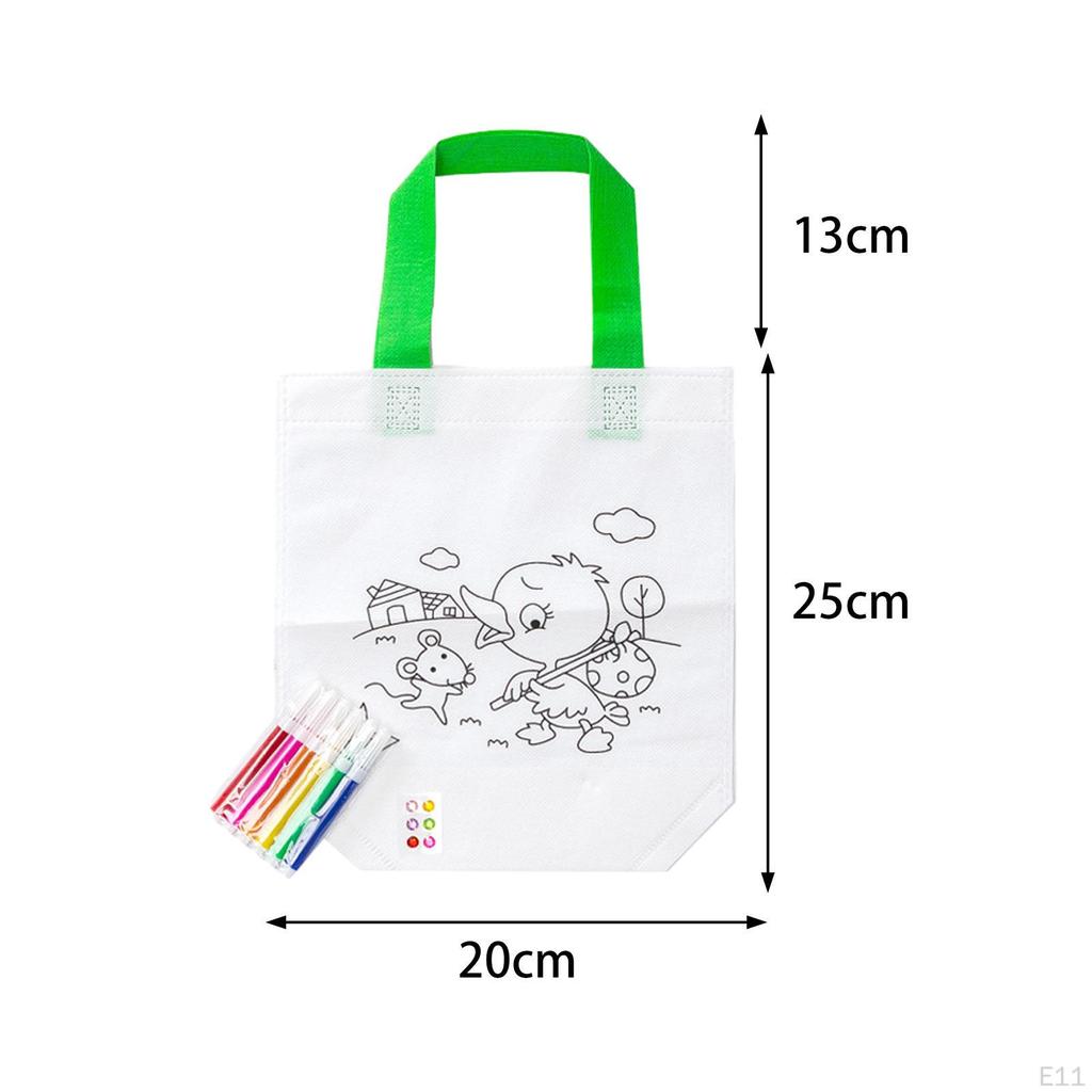 Creative Art - DIY Colorful Bag with Pens