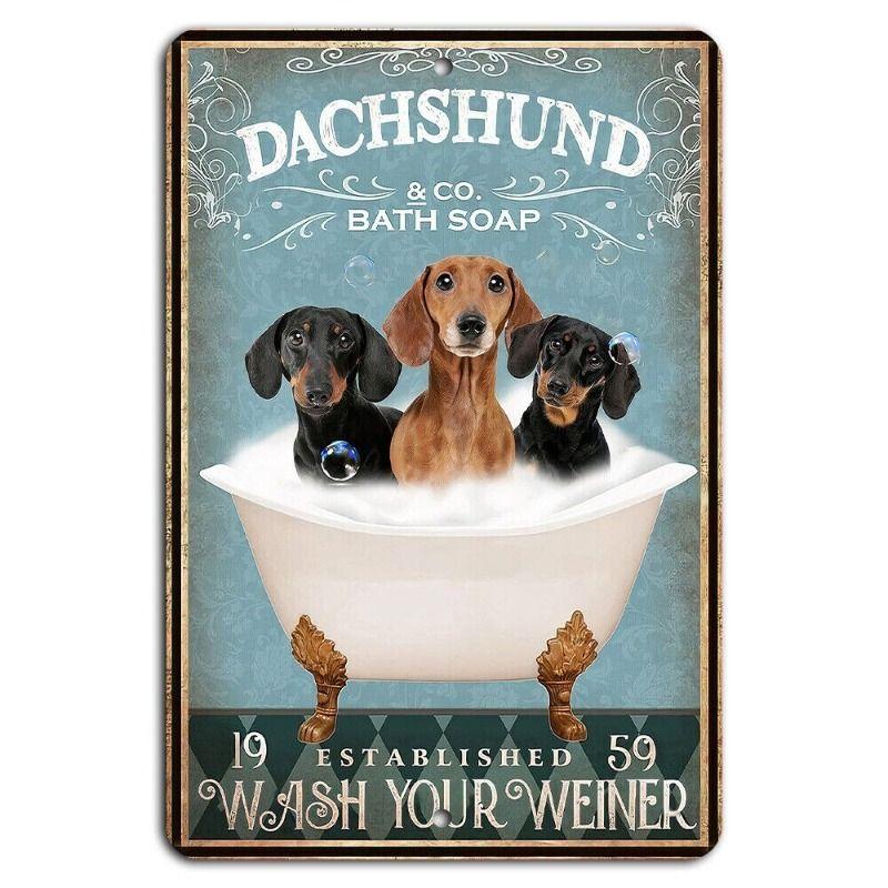 Decorative Retro Metal Logo Panel Plate