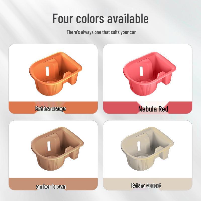 AITO M8 3-Row Cup Holder Silicone Pad & Storage Box Interior Accessory