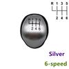 For Ford Mondeo IV S-MAX C-MAX Transit Focus MK3 MK4 Kuga Transit Car Gear Shift Knob 5/6 Speed PU Leather Lever Auto Parts
