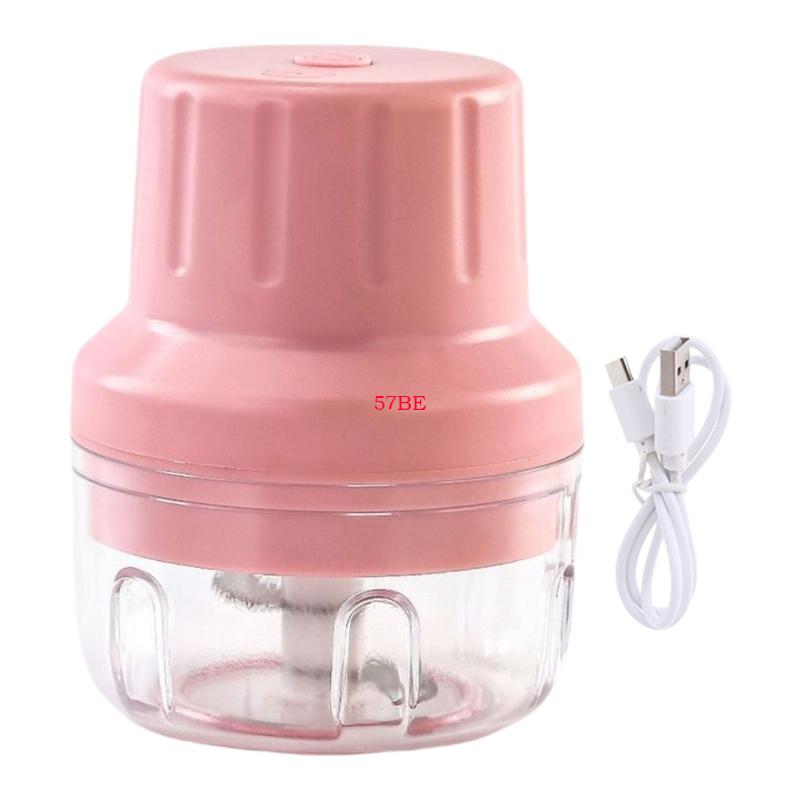 57BE Travel Friendly Garlic Mincer USB Powered Chopper Processor