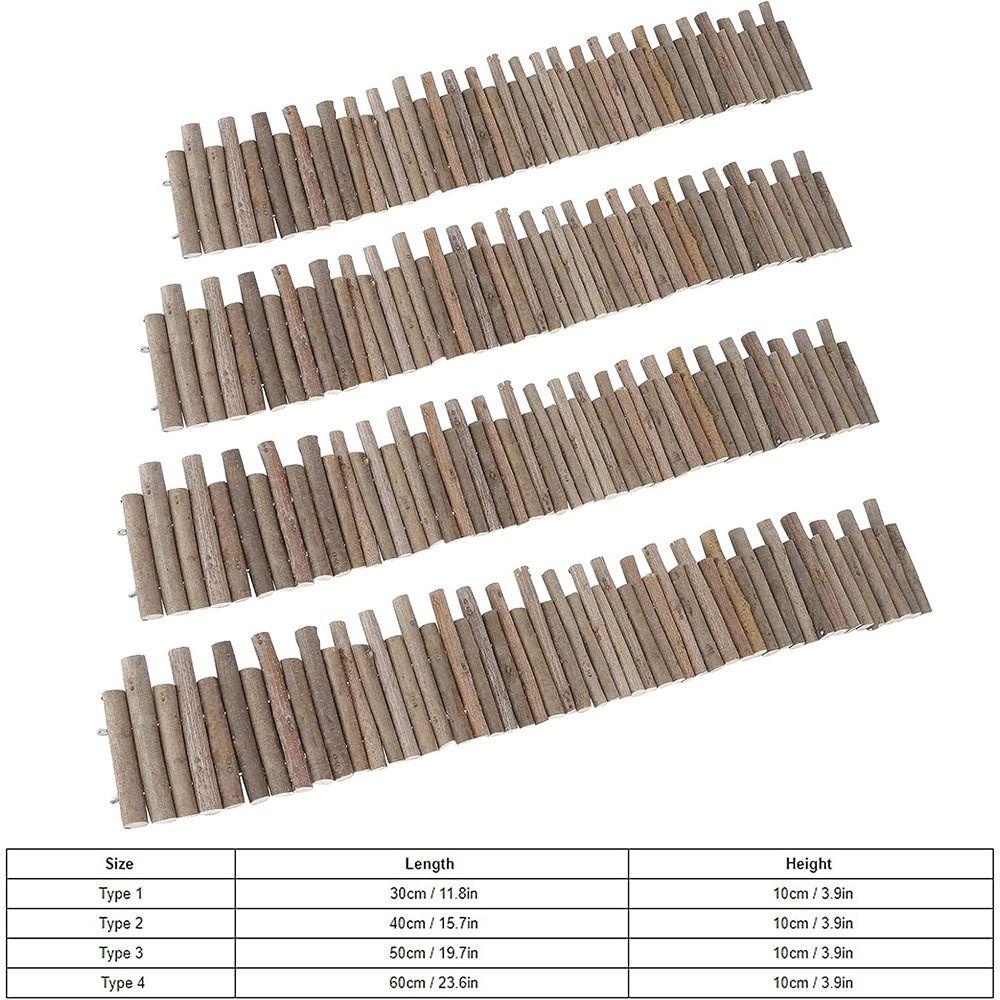 Standing Guinea Pigs Door Fence Flexible Hamster Wooden Bridge Pet Supplies   Ferret