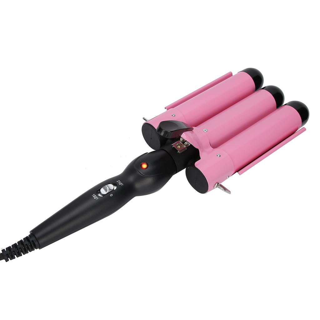 Hair Curling Iron 3 Barrel 32mm Electric Hair Waver Curling Iron Hair Styling Tool 110‑240VUS Plug