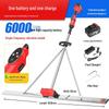 Stainless Steel Electric Concrete Trowel with Large Lithium Battery and Vibrating Leveling Ruler