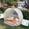 Portable Waterproof Beach Tent Foldable Sun Shelter Windproof One-touch Camping Tent Travel Outdoor Picnic Camping Supplies