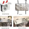 Universal Aluminum Foil Air Conditioner Cover: Sun, Heat, Rain, and Dust Protection - No Installation Needed