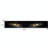 3D-effect Auto Voorruit Stickers Gepersonaliseerde Stickers Interessante Stickers Spookpatroon Wolvenoogpatroon