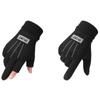 Windproof Suede Gloves Keep Warm Full Finger Mittens Soft Winter Warm Gloves  Outdooor