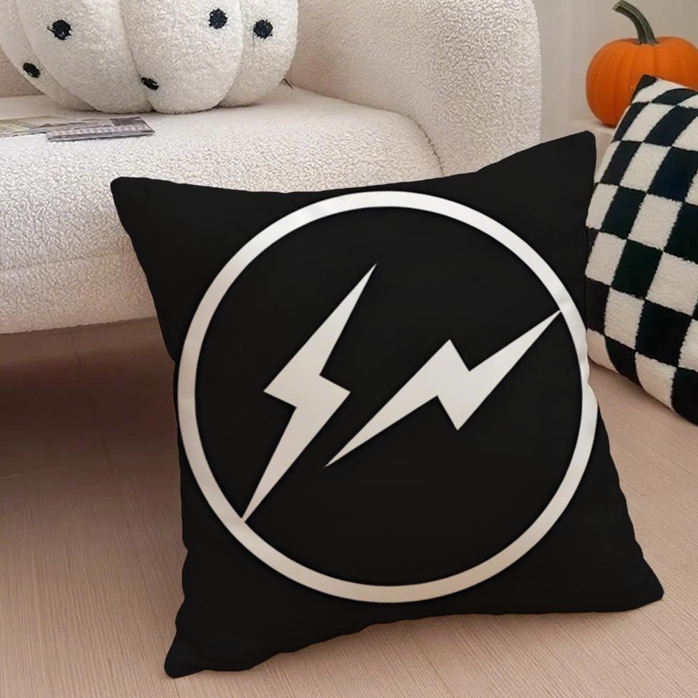 Blitz FFragment DDesign Kissenbezug Sofakissenbezug Verdeckter Knopf Strapazierfähiges Polyester Stuhlkissen