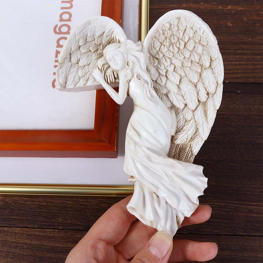 Beautiful Gift Goddesses Sculpture Door Frame Decoration Angel Wing Sculpture Angel Wing Pendant