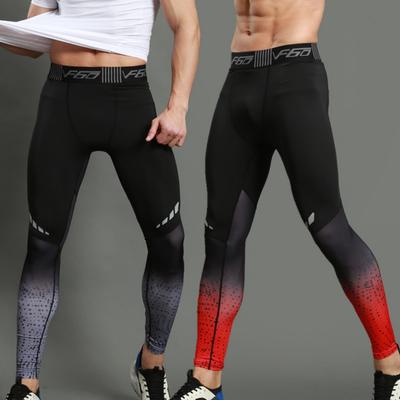 Mens Compression Pants Quick Dry Fit Sportswear Running Tights Men Legging Fitness Training Jogging Pants Sport Gym Leggings