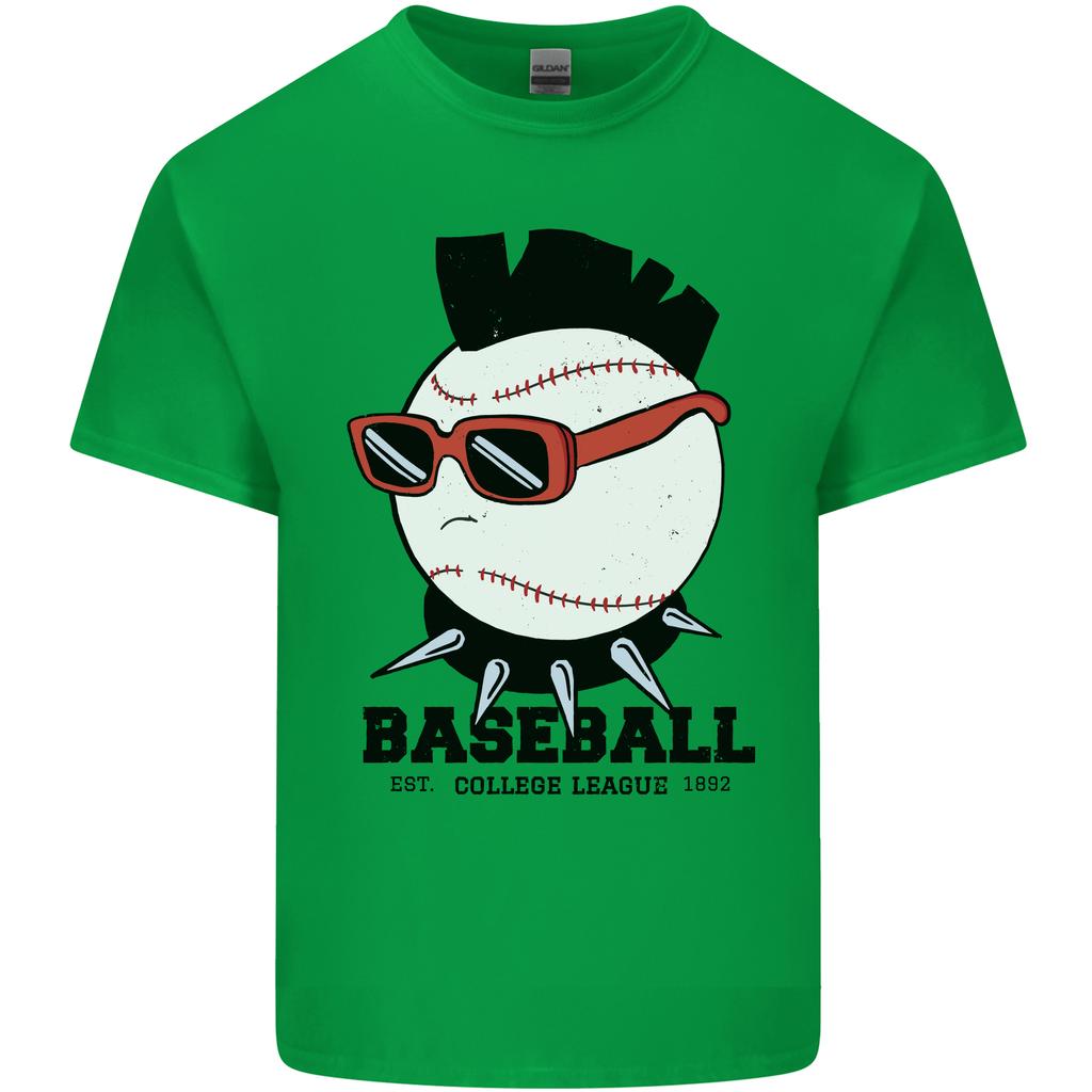 Baseball Punk Rocker Unisexs Light Cotton TShirt