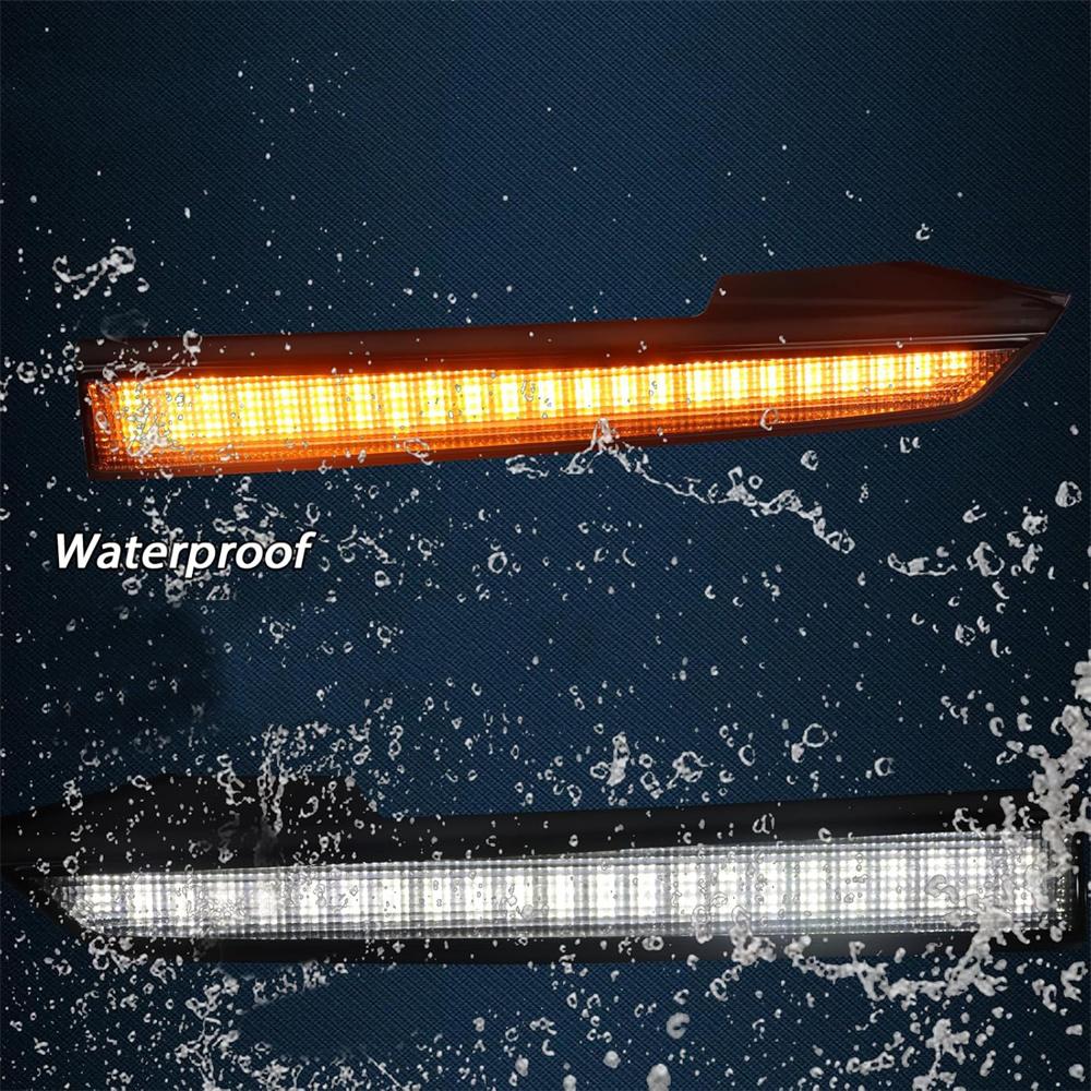 Front Headlight LED Daytime Running Light DRL For Toyota Tacoma 2012-2015