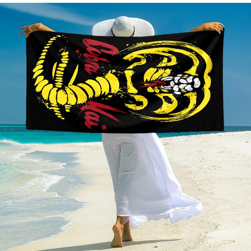 1pc Football Team (25) Beach Towel, Comfortable and Thick, and Swimming/Bath/Picnic/Camping Towel, Suitable for Seaside Beaches