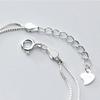 Metal Personalized Charms Double Layer Bracelet Look And Style Friendship Bracelet