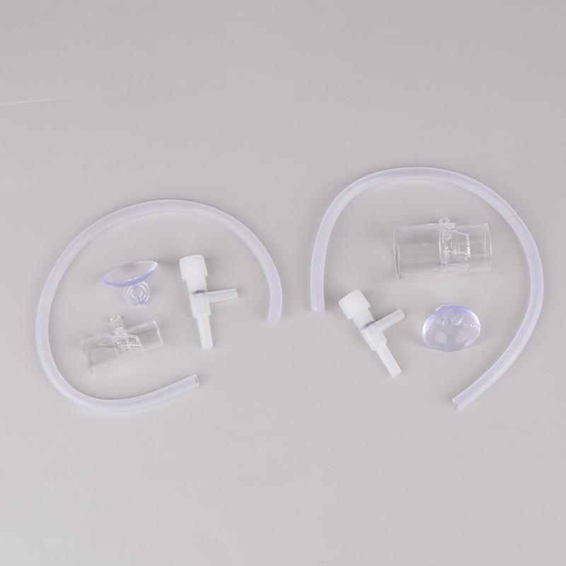Acryl Klar Aquarium Fischtank Wasserpumpe Filter Wasserauslassdüse Sauerstoff anreichernd Luft Aquarienzubehör