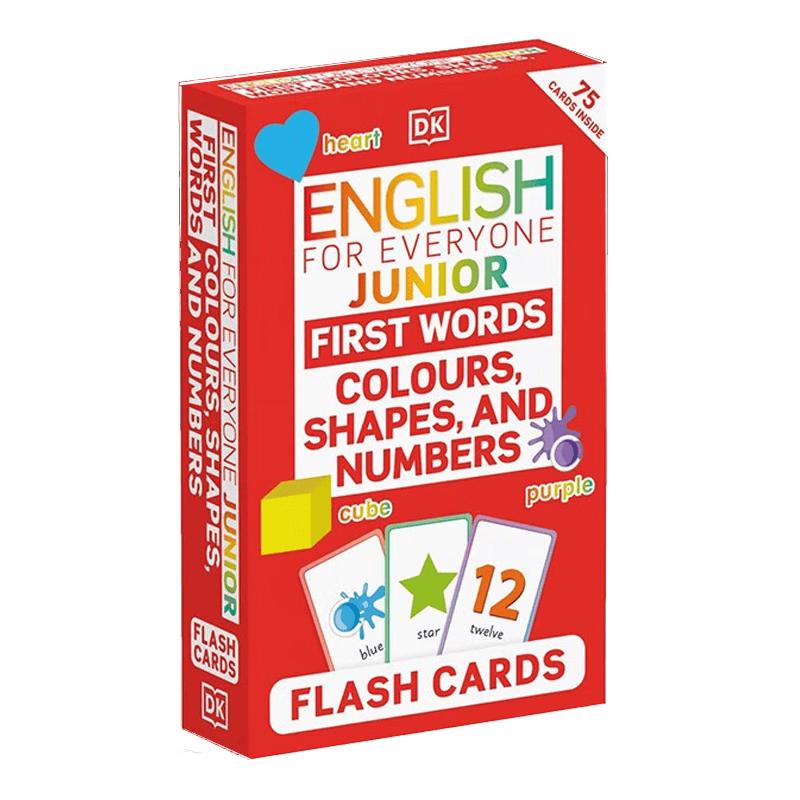 DK English for Everyone Junior First Words Flash Cards