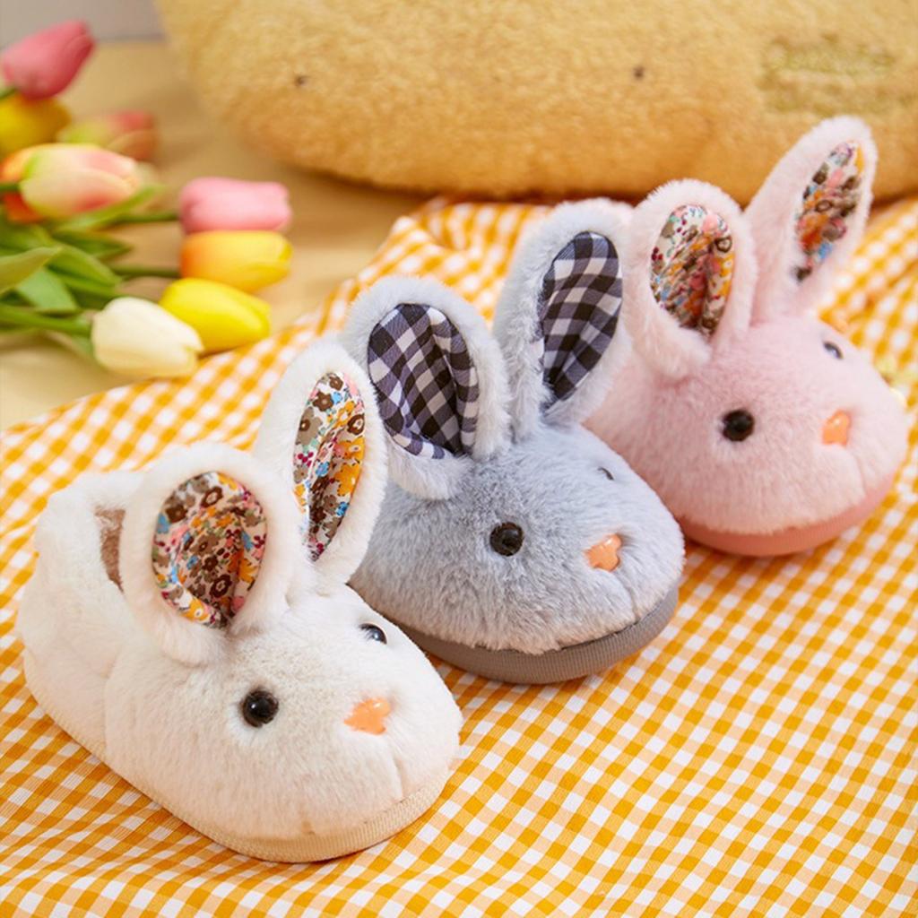 Children's Cotton Slippers Autumn And Winter Girls' And Boys' Baby Bags Children's Cotton Shoes Warm Home Indoor Slippers Kids