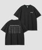 Geulaenpini Emoji Graphic Oversized Short Sleeve T-Shirt - Black