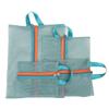 4-Piece Mesh Storage and Organizer Bag Set for Travel and Home