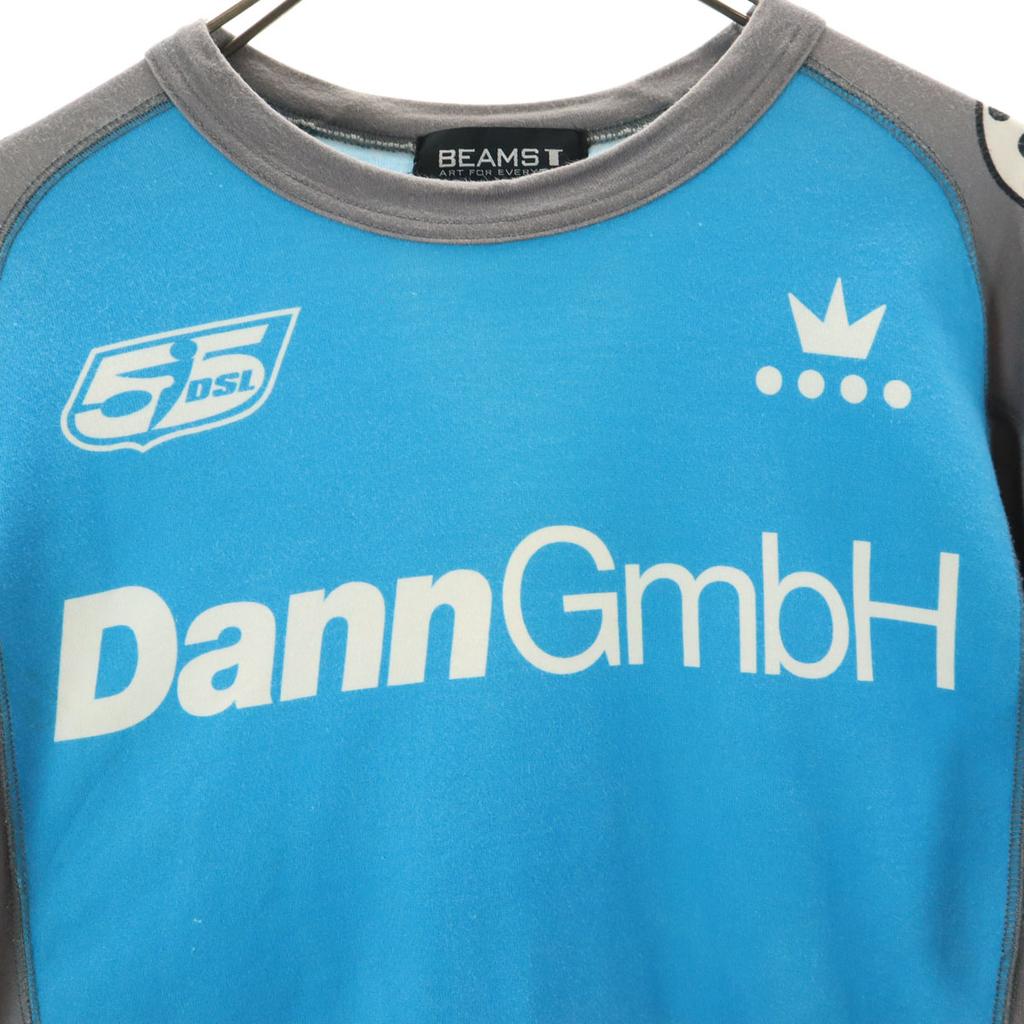 BEAMS T Long sleeve T-shirt Blue Dann GmbH Long-Sleeve T-Shirt Men's Used