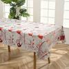 Bloody Table Cover Bloody Handprints Tablecloths Rectangle Scary Table Cover for Halloween Spooky Party Decorations