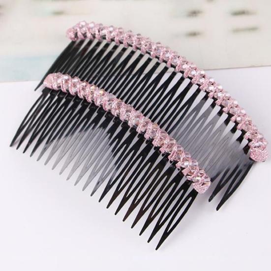 Haarkamm-Clip Leicht zu tragen Glänzend Rutschfest Polsterung Haar Prinzessin Styling Kopfschmuck Haarschmuck