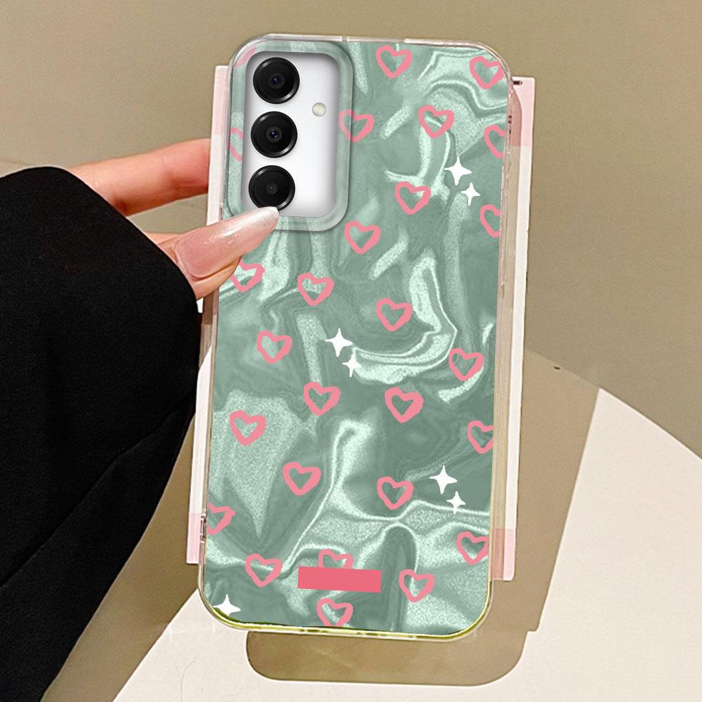 

Розовый чехол-сердечко с водной текстурой для Samsung Galaxy A55 A56 A36 A26 A16 A54 A14 A13 A06 A53 A15 A25 A35 Силиконовая накладка Samsung A34 5G