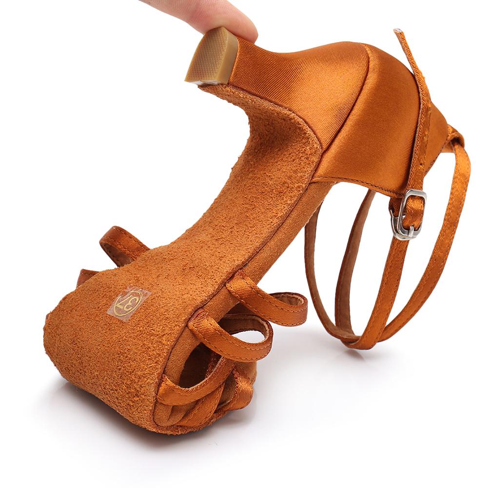 Frauen Ballsaal Latein Tango Tanzschuhe Salsa High Heels 5CM