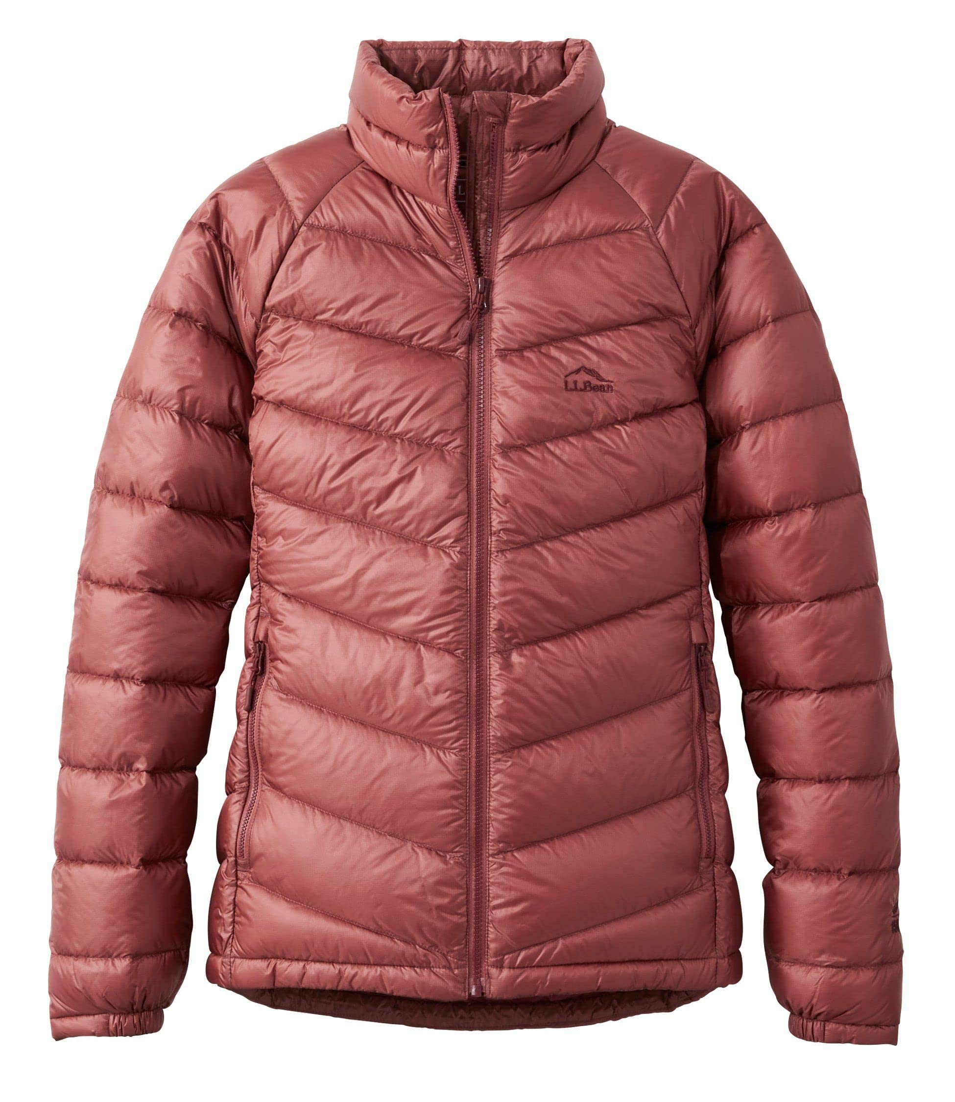 

LLB Ultralight 850 Down Jacket US Fit Petite S Size Rosewood Red 1000083491 Женская