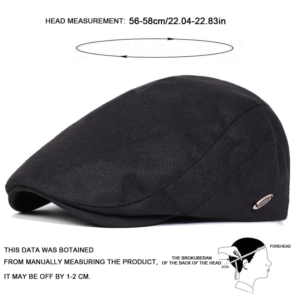 Men Laurenclay Letter Label Newsboy Caps British Painters Hats Spring And Autumn Flat Cap Hip Hop Berets