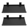 Wall Mounted Shelf Metal Floating Shelf Display Rack for Figurines Crafts Photo Frames
