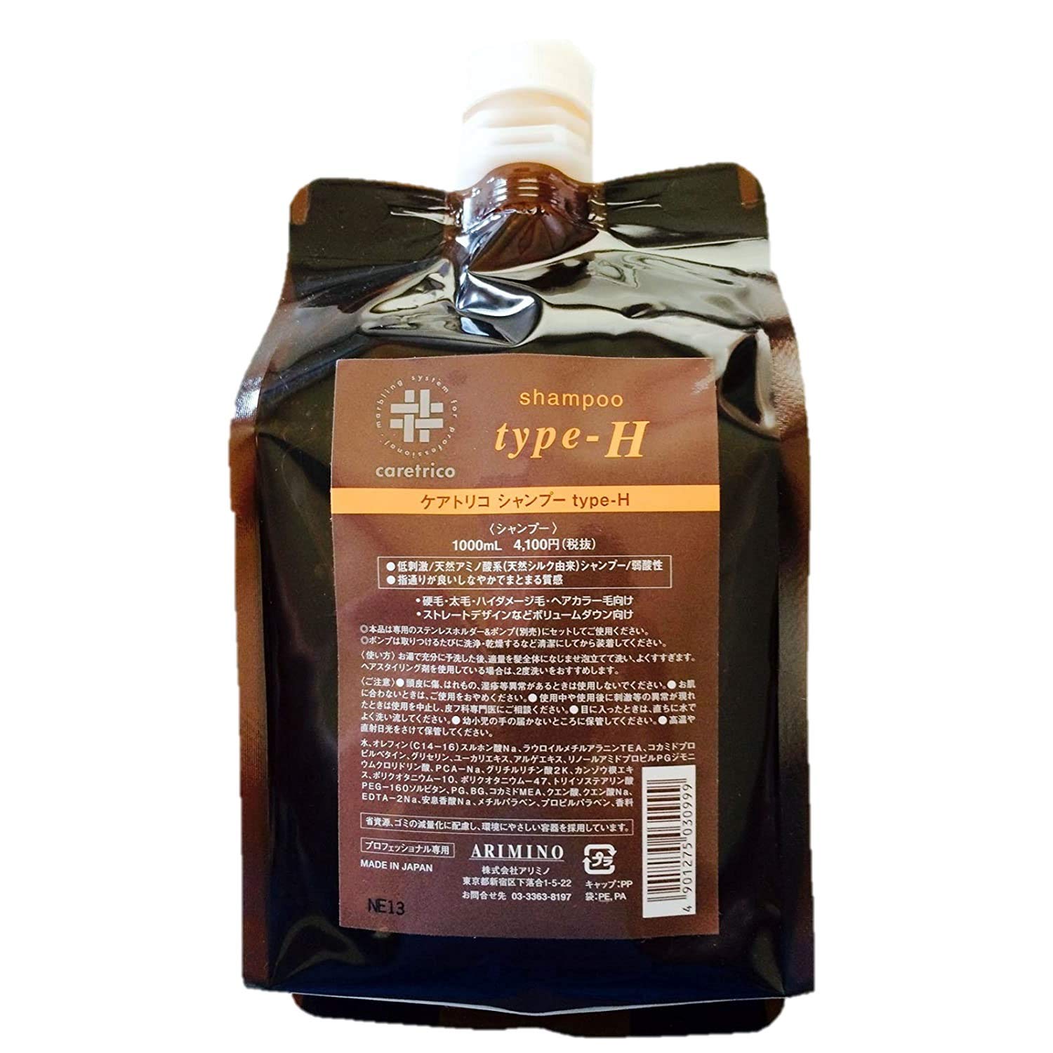 

Arimino Caretrico Shampoo H Refill 1000ml