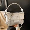 2025 Spring and Summer New Woven Design Sense Small Square Bag Women's Fashion Versatile Temperament Commuter Portable Messenger Women's Bag