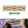 Rock Climbing & Bouldering Training Board Hangs Board Wood Climbing Fingerboard for Training Finger Grip and Pull Up