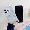 Floral Clear Phone Case For iphone 15 14 13 12 11 Pro Max Plus Silicone Soft TPU Shockproof Back Cover