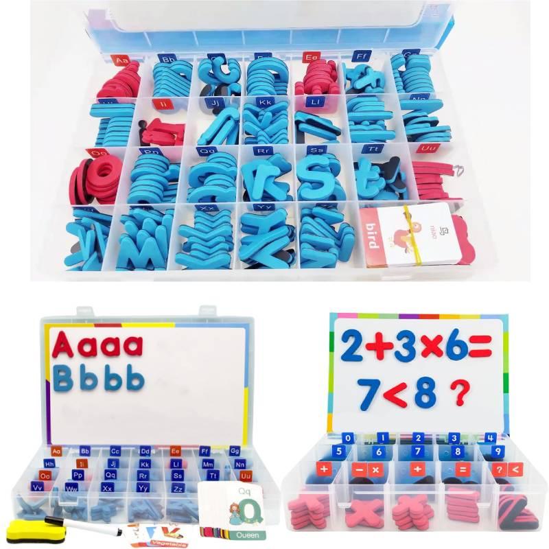 Number Letter Magnetic Set Foam Alphabet Abc Educational Toy For  Kids Children