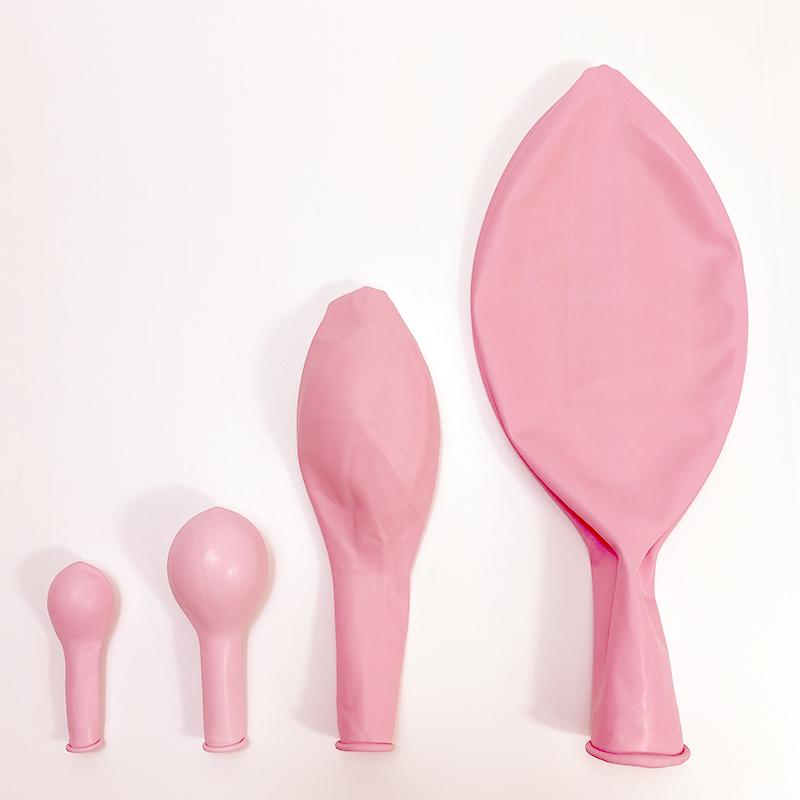 Matte Rosa Ballons Babyparty Geburtstagsparty Dekoration Latexballon Bunte Macaron-Ballons Hochzeitsbankett Feiertagsdeko