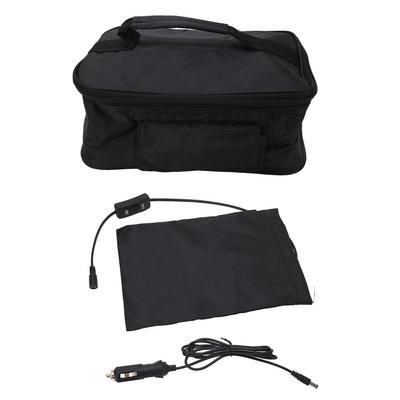 Tragbare Mini-Mikrowelle fürs Auto, 12 V, elektrischer Ofen, schnelles Aufheizen, Picknickbox für unterwegs, Camping, Essen
