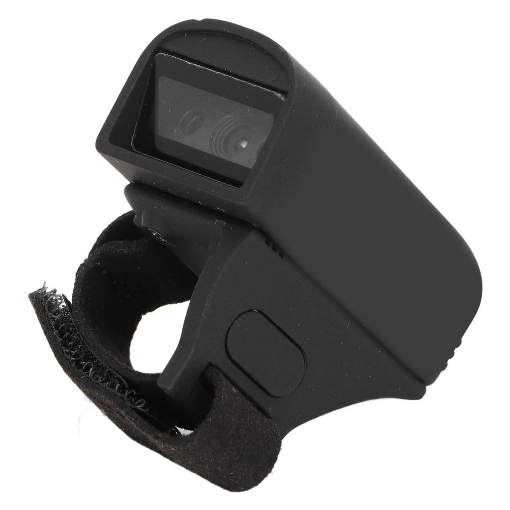 1D 2D Ring Barcode Scanner 2.4G Wireless Bluetooth CCD Red LED Finger Barcode Scanning Tool Built in Battery