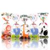 50pcs Jungle Safari/Dinosaur/Unicorn Party Gift Bags Plastic Candy Treat Bag Party Decorations for Kids Birthday Baby Shower