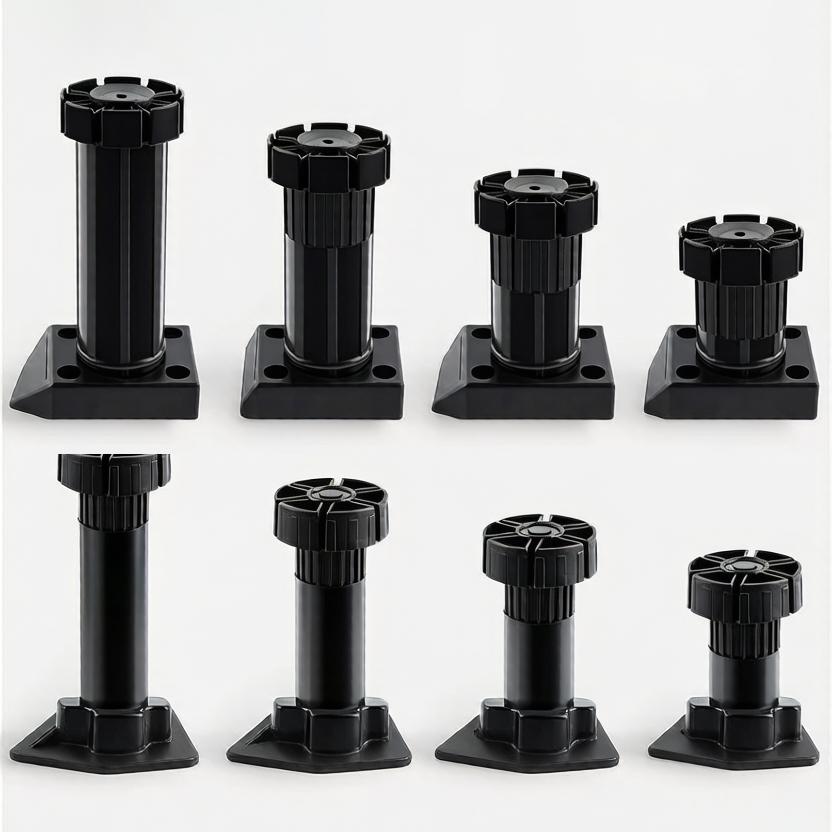 1 pz Altezza:Piedini Regolabili in Altezza 60/80/100/120/150mm per Mobili da Cucina e Bagno, Piedi Robusti Livellatori per Armadi