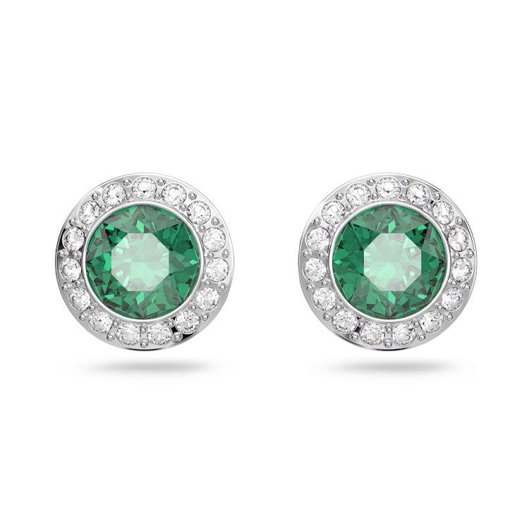 Swarovski Angelic Series Solid Color Minimalist Earrings Women earrings Green 5646714 Box (Random Color)